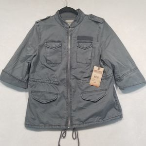 Women's Gray Utility Jacket
